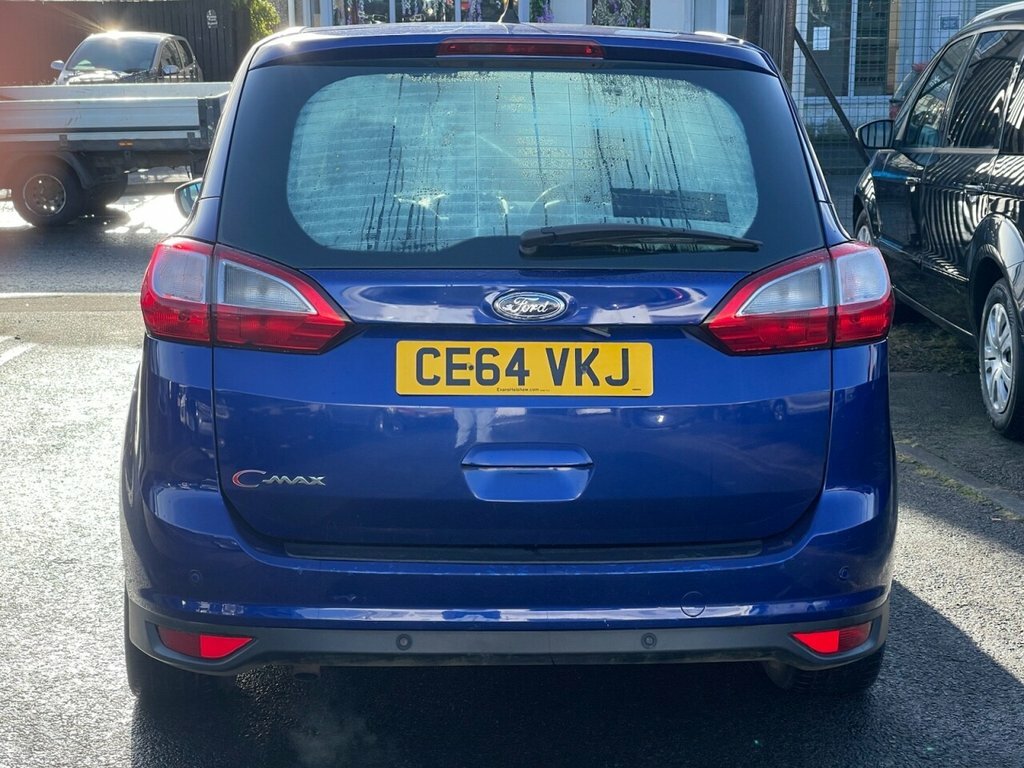 Ford Grand C-Max 1L Zetec CE64VKJ Blue #6