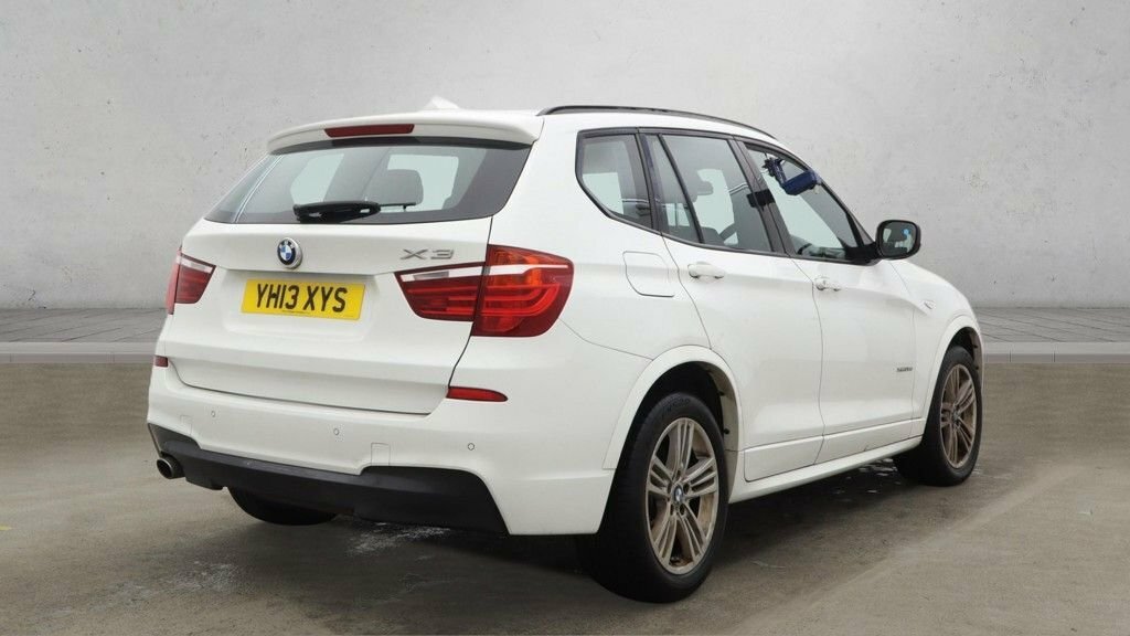 BMW X3 2L M Sport YH13XYS White #4
