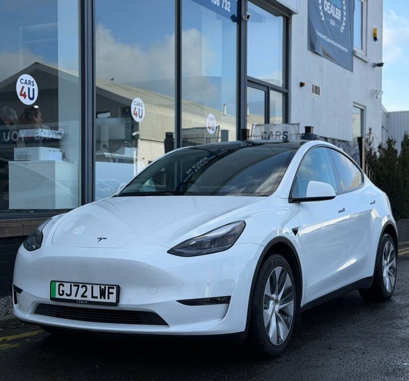 Tesla Model Y Suv GJ72LWF White #2