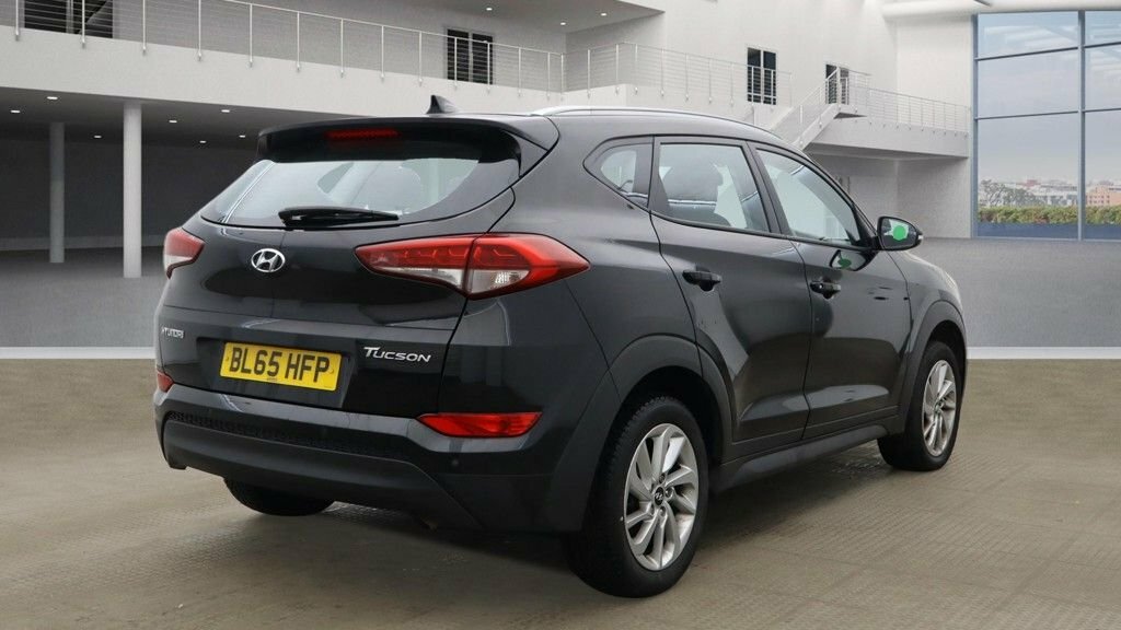 Hyundai Tucson 1.7L Se Black #4