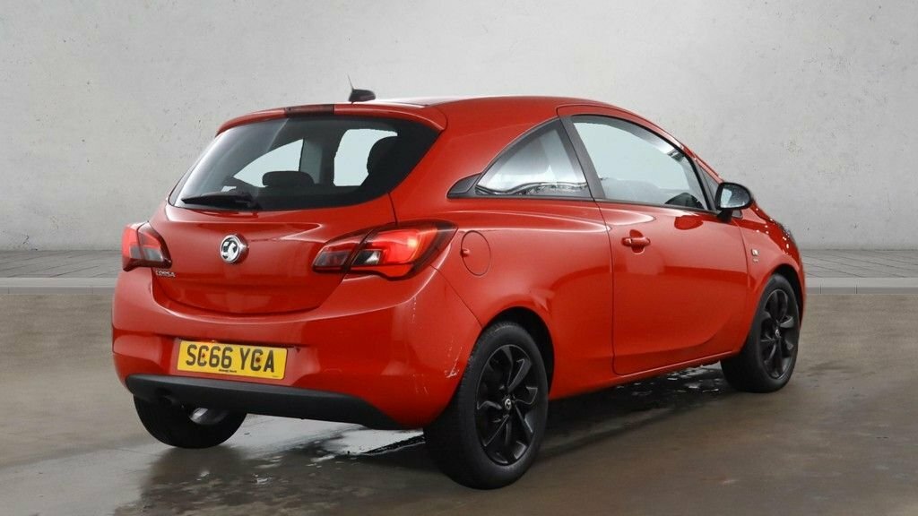 Vauxhall Corsa 1L Sri SC66YCA Red #4