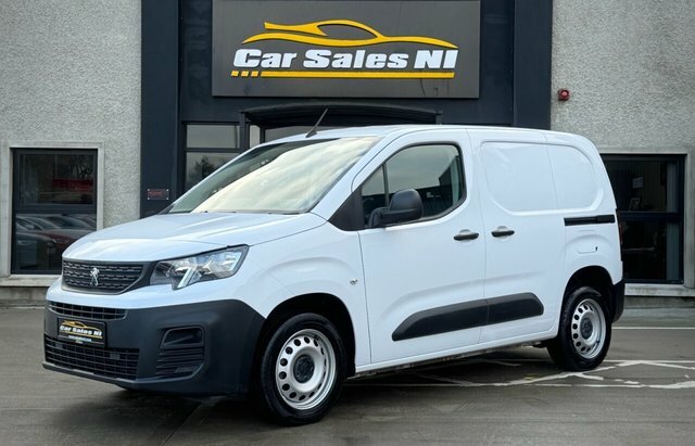 Peugeot Partner 1.5 Bluehdi 1000 Professional Premium Standard P YL23FVR White #2