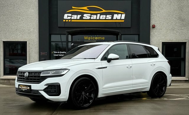 Volkswagen Touareg 3.0 Tdi V6 R-line Tech Plus Suv Tiptron VU73KPF White #2