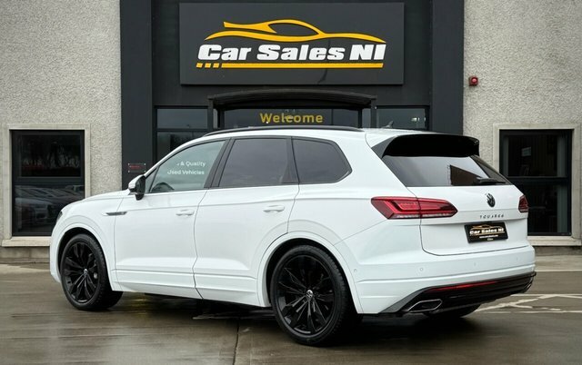 Volkswagen Touareg 3.0 Tdi V6 R-line Tech Plus Suv Tiptron VU73KPF White #5