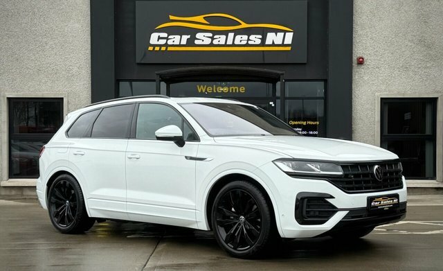 Volkswagen Touareg 3.0 Tdi V6 R-line Tech Plus Suv Tiptron White