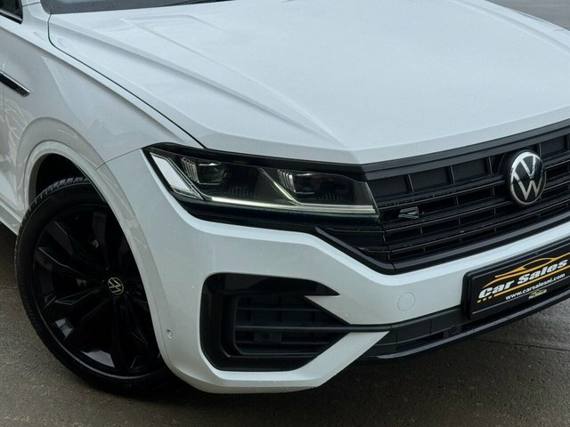 Volkswagen Touareg 3.0 Tdi V6 R-line Tech Plus Suv Tiptron VU73KPF White #6