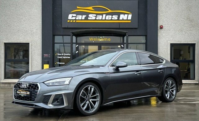 Audi A5 2.0 Tdi 35 S Line Sportback S Tronic Eu MF72XUH Grey #2
