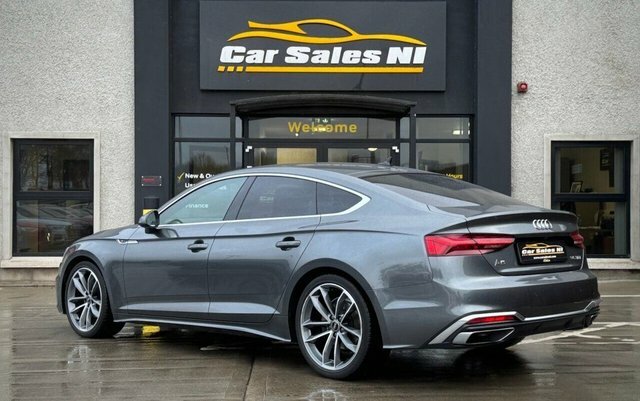 Audi A5 2.0 Tdi 35 S Line Sportback S Tronic Eu MF72XUH Grey #4