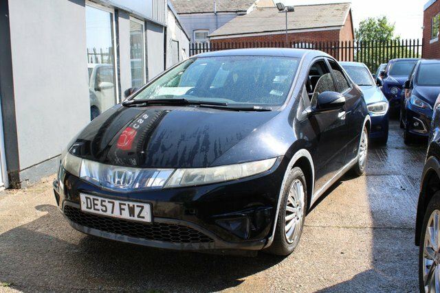 Honda Civic 1.4 I-dsi Se Hatchback 143 G Km Black #2