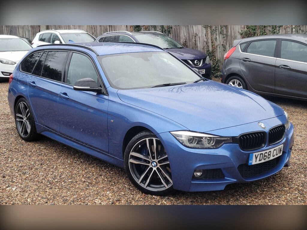 BMW 3 Series 2.0 320I M Sport Shadow Edition Touring Euro Blue
