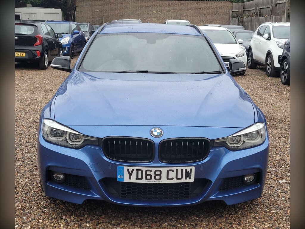 BMW 3 Series 2.0 320I M Sport Shadow Edition Touring Euro YD68CUW Blue #5