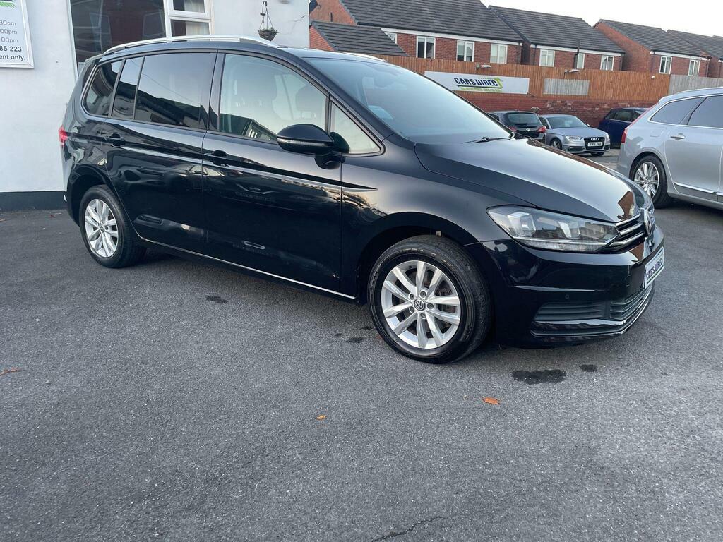 Volkswagen Touran 1.6 Tdi Se Family Mpv LM68NGZ Black #3