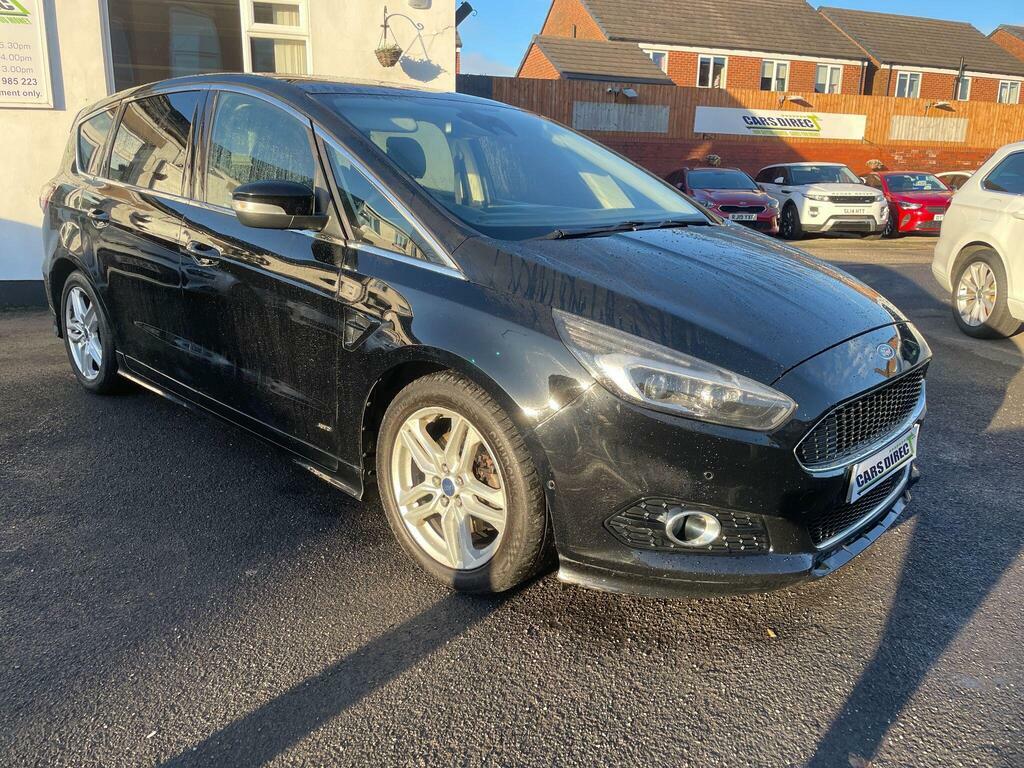 Ford S-Max 2.0 Tdci Titanium Sport Mpv SY68JHL Black #3