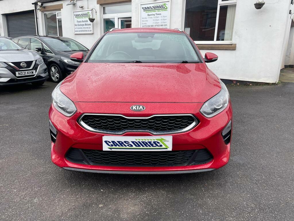 Kia Ceed 1.6 Crdi 3 Sportswagon RJ19YXE Red #2