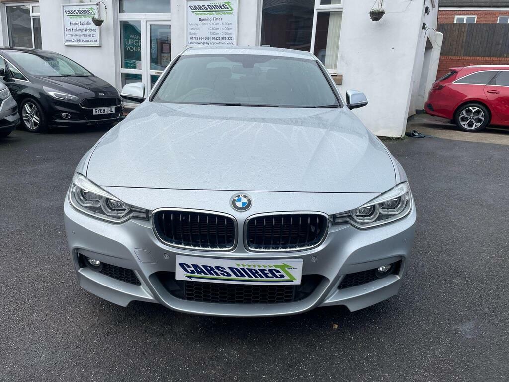 BMW 3 Series 2.0 320D M Sport Saloon YE18WKV Silver #2