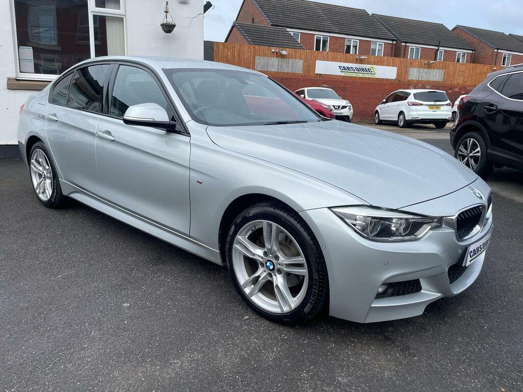 BMW 3 Series 2.0 320D M Sport Saloon YE18WKV Silver #3