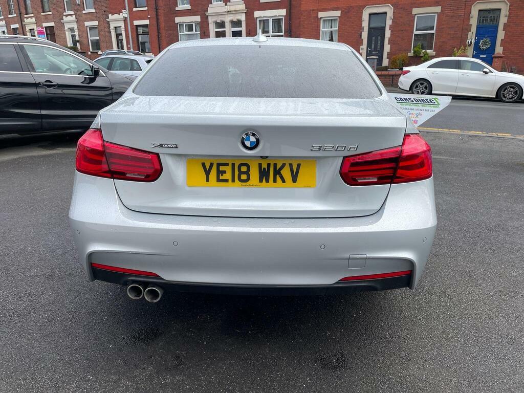 BMW 3 Series 2.0 320D M Sport Saloon YE18WKV Silver #6