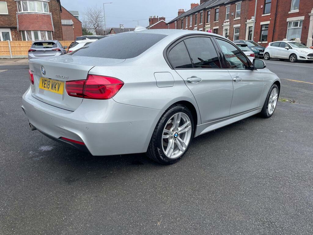 BMW 3 Series 2.0 320D M Sport Saloon YE18WKV Silver #5