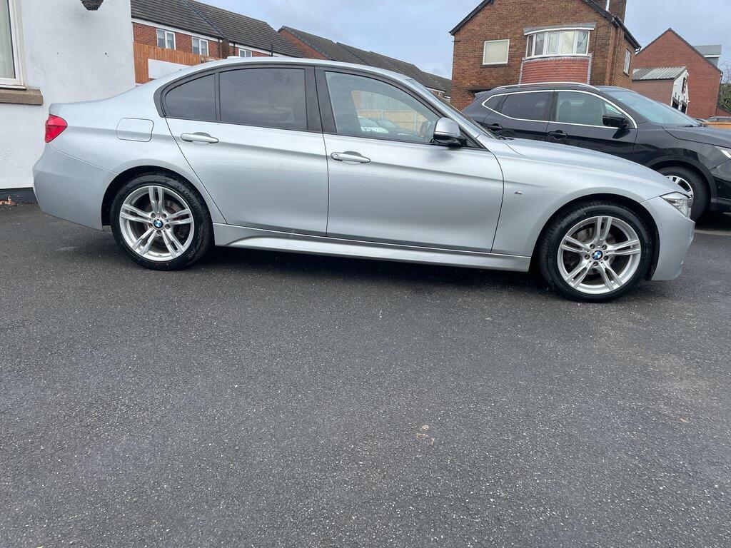 BMW 3 Series 2.0 320D M Sport Saloon YE18WKV Silver #4