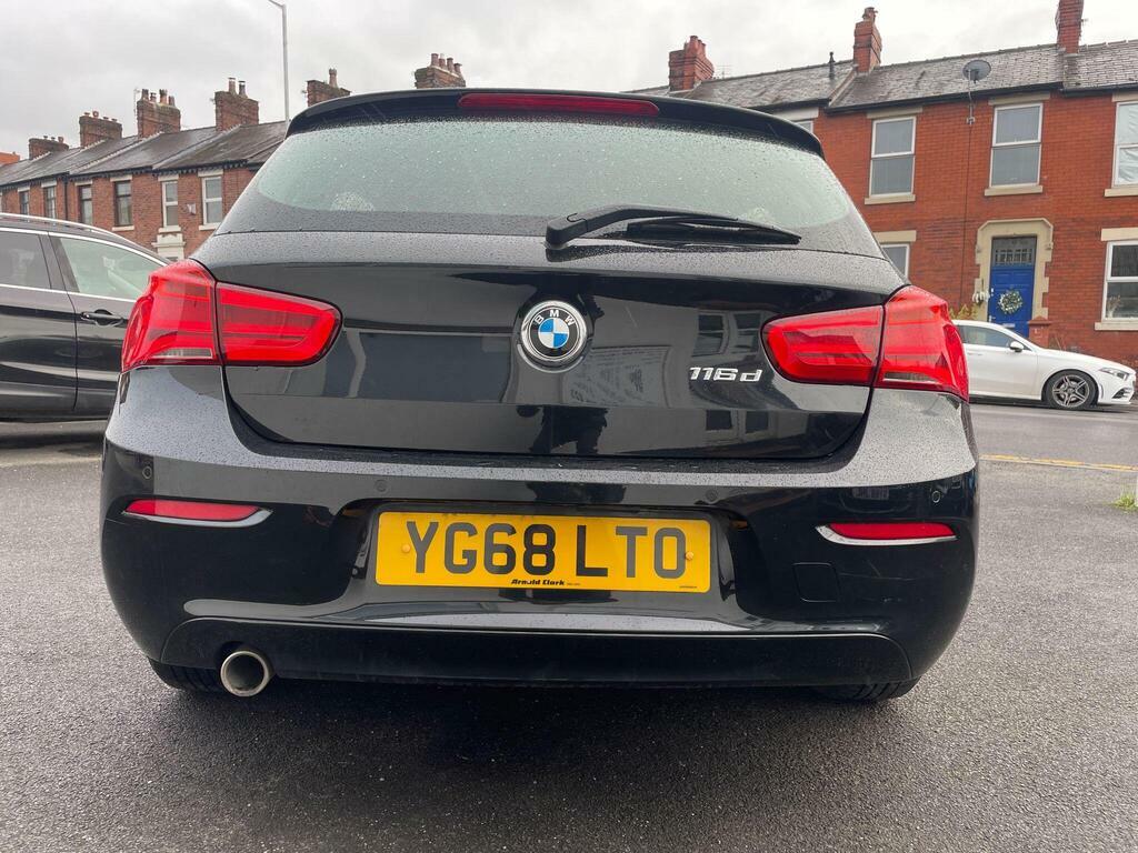 BMW 1 Series 1.5 116D Se Business Hatchback YG68LTO Black #6