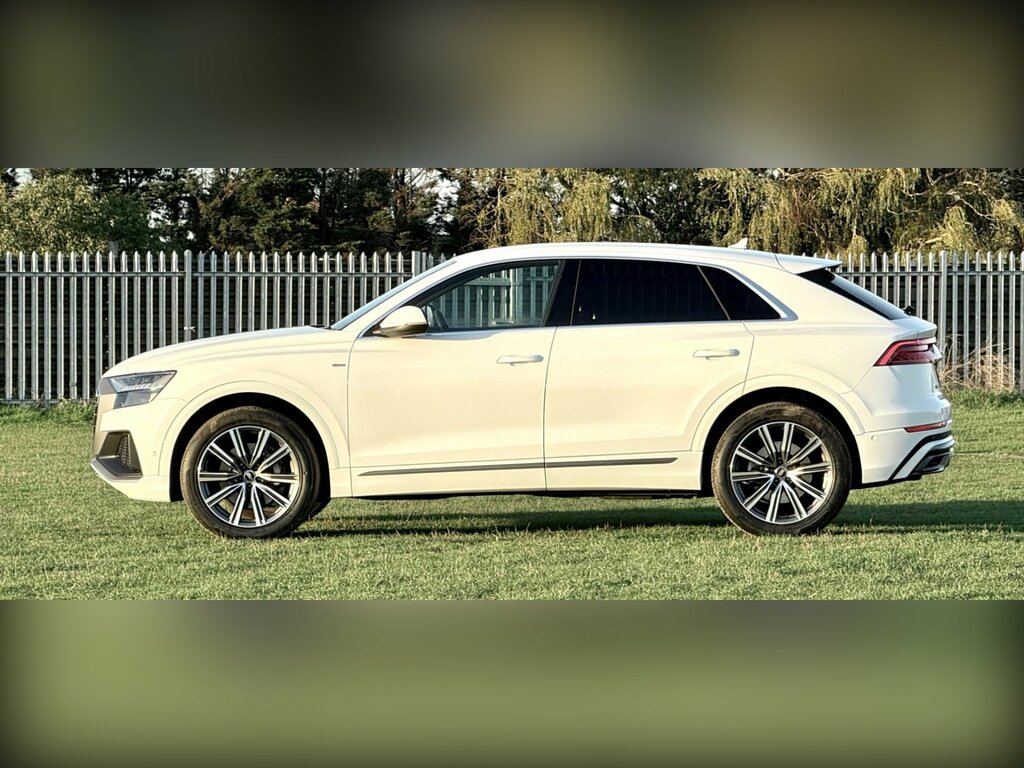 Audi Q8 3.0 Tdi V6 50 S Line Tiptronic Quattro Euro 6 Ss White #3