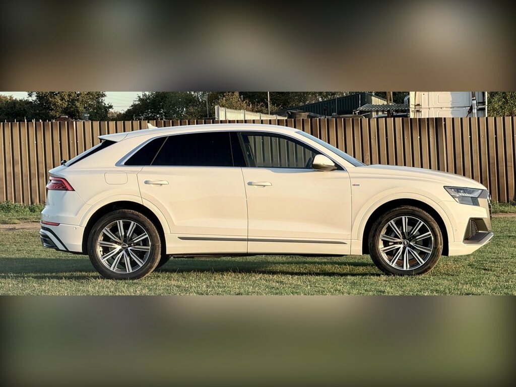 Audi Q8 3.0 Tdi V6 50 S Line Tiptronic Quattro Euro 6 Ss White #5