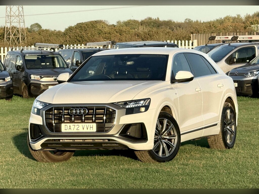 Audi Q8 3.0 Tdi V6 50 S Line Tiptronic Quattro Euro 6 Ss White