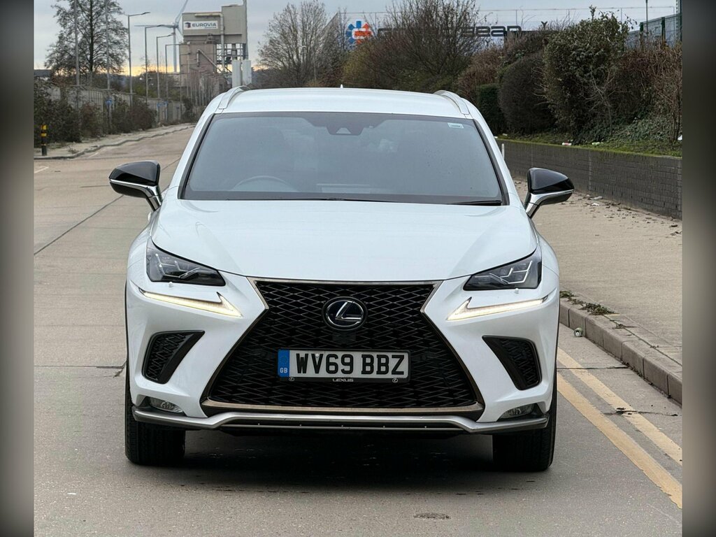 Lexus NX 2.5 300H Gpf F Sport Suv Hybrid E-cvt 4 WV69BBZ White #4