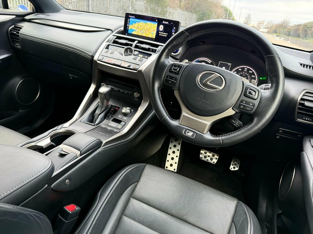 Lexus NX 2.5 300H Gpf F Sport Suv Hybrid E-cvt 4 WV69BBZ White #2