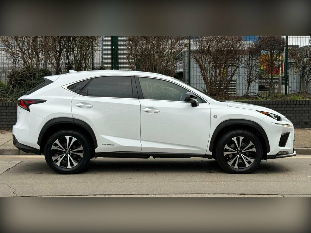 Lexus NX 2.5 300H Gpf F Sport Suv Hybrid E-cvt 4 WV69BBZ White #5