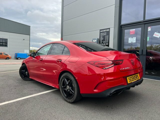 Mercedes-Benz CLA Class Cla220d Amg Line Premium Red #2