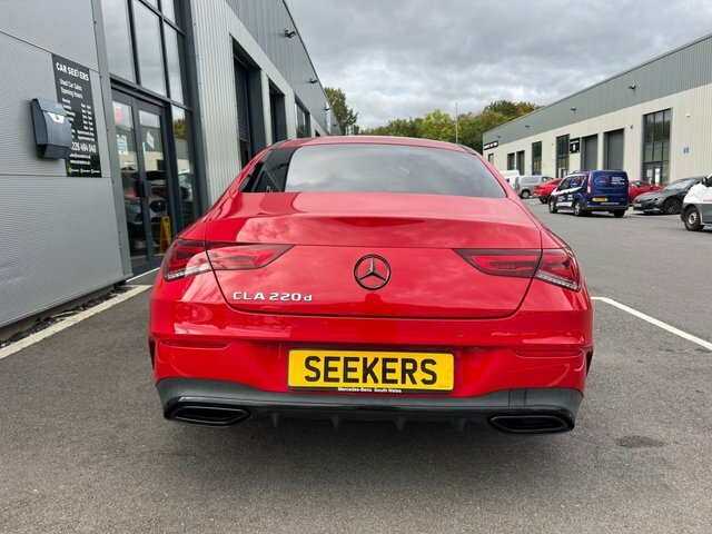 Mercedes-Benz CLA Class Cla220d Amg Line Premium Red #5