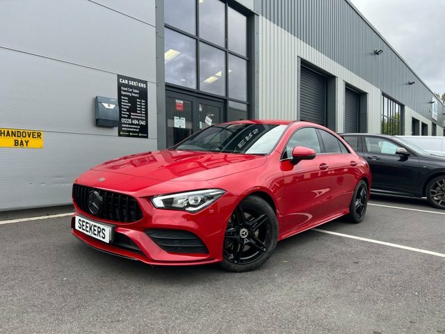 Mercedes-Benz CLA Class Cla220d Amg Line Premium Red #3
