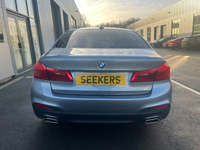 BMW 5 Series 520D Mht M Sport CN20URT Blue #5