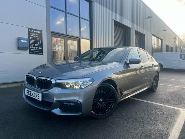 BMW 5 Series 520D Mht M Sport CN20URT Blue #3