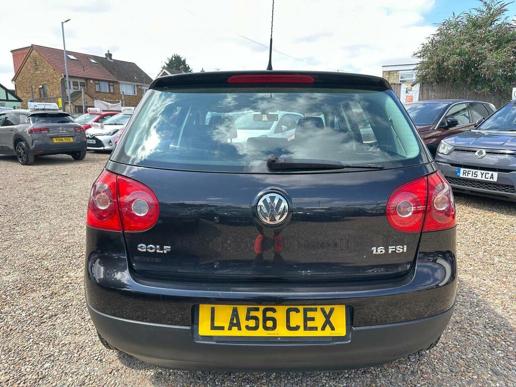 Volkswagen Golf 1.6 Fsi Match Black #5