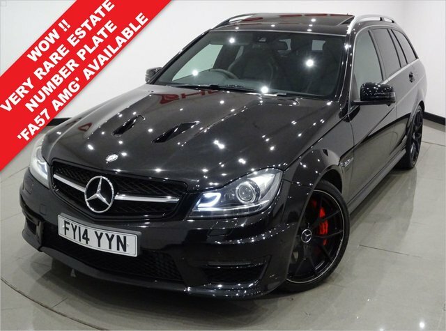 Mercedes-Benz C Class V8 507 Ps C63 Black