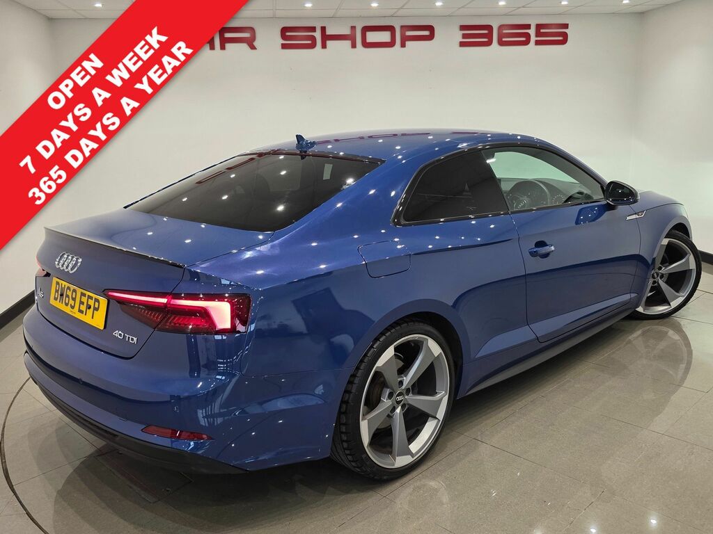 Audi A5 Tdi 40 Black Edition BW69EFP Blue #2