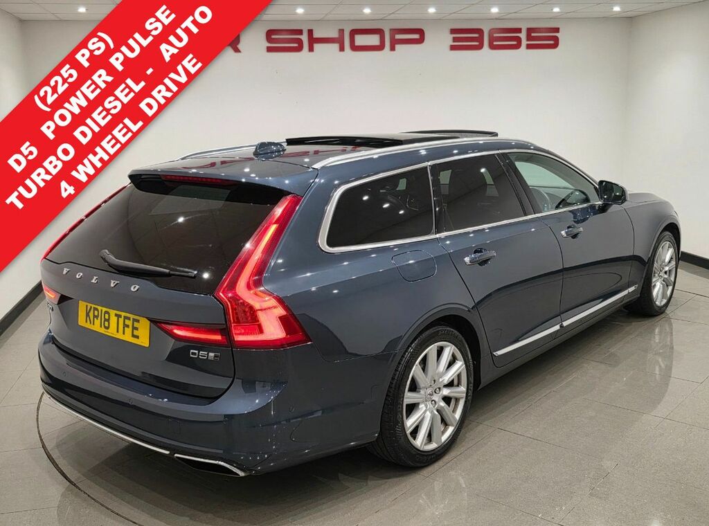 Volvo V90 D5 Powerpulse Inscription Pro KP18TFE Blue #3