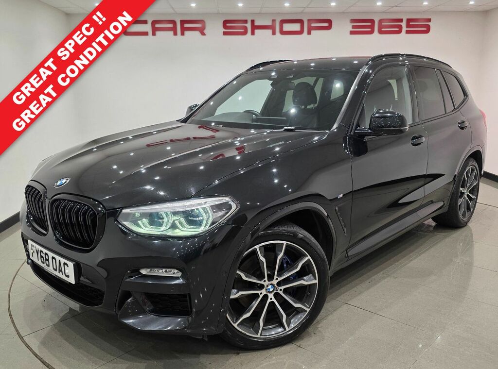 BMW X3 30D M Sport Suv Black
