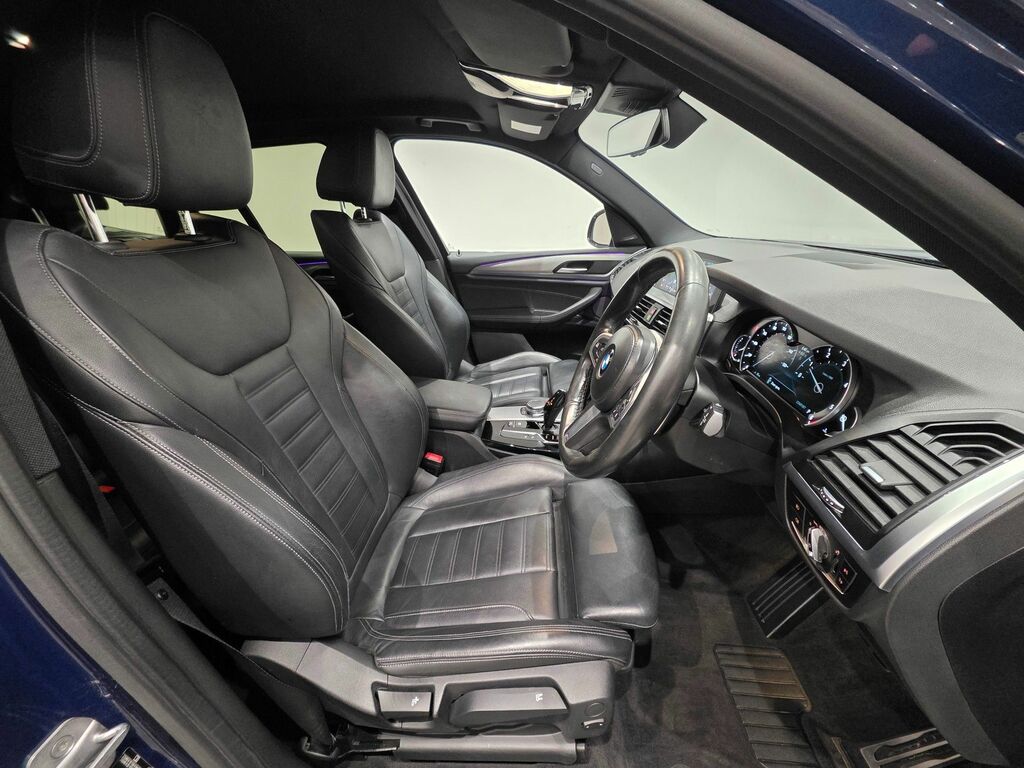BMW X3 20D M Sport Suv SW18SXN Blue #6