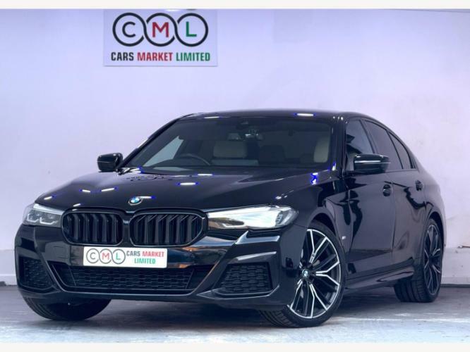 BMW 5 Series 2.0 520D Mht M Sport Steptronic Euro 6 Ss Black