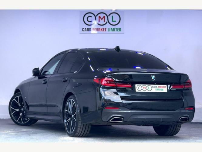 BMW 5 Series 2.0 520D Mht M Sport Steptronic Euro 6 Ss WP70KLK Black #4