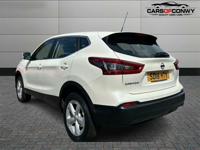 Nissan Qashqai 1.5 Dci Acenta Suv Euro 6 S S SD18HTY White #5