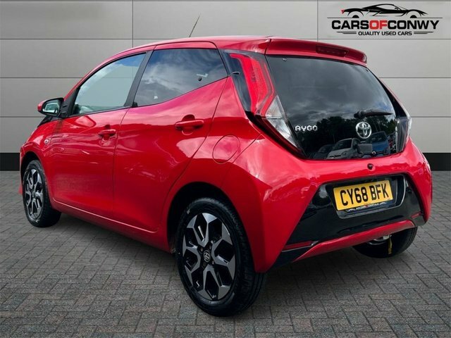 Toyota Aygo 1.0 Vvt-i X-plore Hatchback Euro CY68BFK Red #5