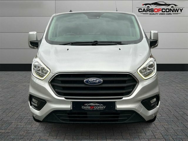 Ford Transit Custom 2.0 320 Ecoblue Limited Crew Van Double Cab Di SK20OCB Silver #2