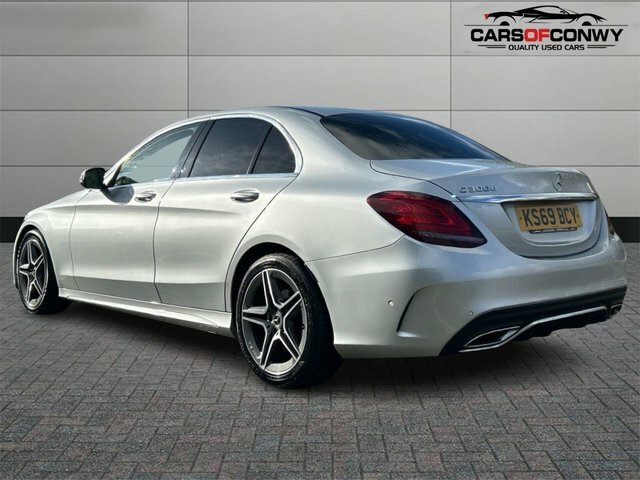 Mercedes-Benz C Class 2.0 C300d Amg Line Premium Saloon G-t KS69BCY Silver #5