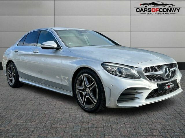 Mercedes-Benz C Class 2.0 C300d Amg Line Premium Saloon G-t Silver