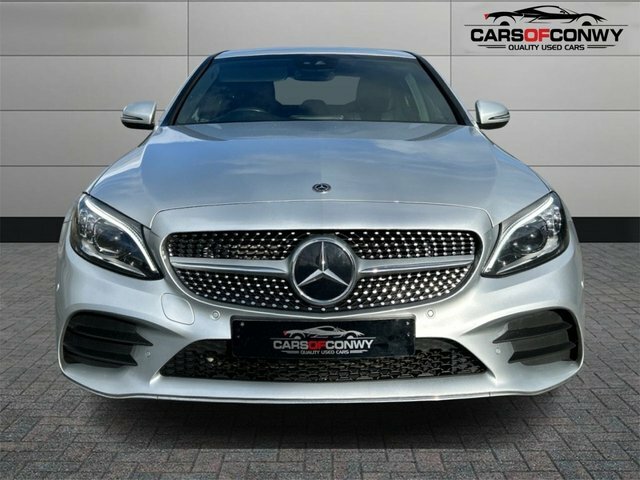 Mercedes-Benz C Class 2.0 C300d Amg Line Premium Saloon G-t KS69BCY Silver #2