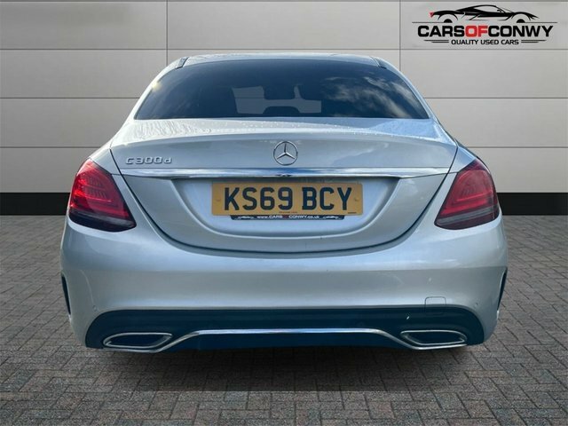 Mercedes-Benz C Class 2.0 C300d Amg Line Premium Saloon G-t KS69BCY Silver #6